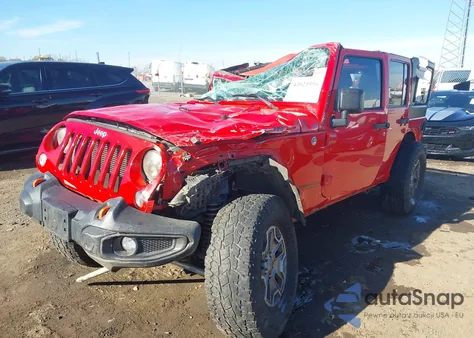 2015 Jeep Wrangler Unlimited Rubicon z USA, uszkodzony, nr VIN 1C4BJWFG8FL612015